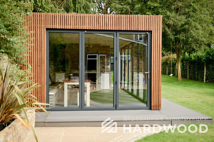 Гриль домик с камином №13 - фото 1391